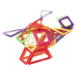 MAGNIKON Magnetische Bausteine “Der Baumeister” - Magnetbau-Set 118-teilig, Magnetbausteine, Ideal Als Konstruktionsspielzeug Zur Förderung Von Kreativität & Motorik, Spielzeug Für Kinder Ab 3 Jahre -Kinderspielzeugladen 30797107 06