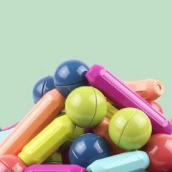Epik Starke Magnetische Bauklötze Kinder Magnetspielzeug Pädagogische Hundert ändern Magnetischen Stick Magnetische Stäbe 130 Stück Verpackt -Kinderspielzeugladen 30971713 04