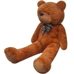 VidaXL Weicher XXL-Plüsch-Teddybär Braun 160 Cm Teddybär -Kinderspielzeugladen 31017998 05