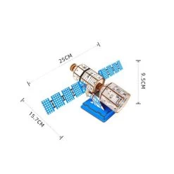 Enbaoxin 3D-Puzzle-Spielzeug Polizeiauto/Satellit Holz Spielzeug -Kinderspielzeugladen 31065826 03