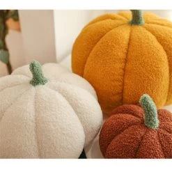 Syntek Kürbiskissen Plüsch Kinderspielzeug Kürbisförmiges Sofakissen, Spielzeug -Kinderspielzeugladen 31239175 06