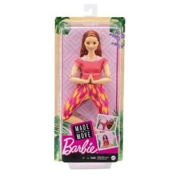 Made To Move - Bewegliche Barbie Mit Gelenken Mattel GFX07 Yoga
