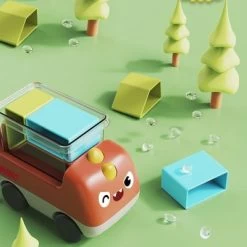 Debuy GmbH Spielzeugautoblöcke Frühes Lernen Bauklotzspielzeug -Kinderspielzeugladen 31390246 04