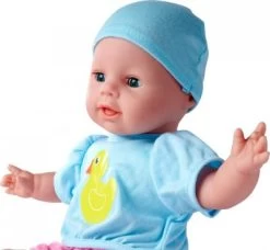 Weichkörper-Babypuppe Laura Hungry Mit Schnuller Und Fütterzubehör, 38 Cm -Kinderspielzeugladen 3633429 03