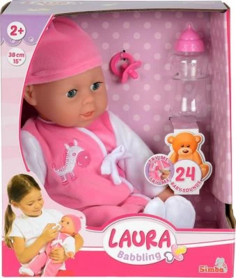 Weichkörper-Babypuppe Laura Mit Sound, 38 Cm 8 Weichkörper-Babypuppe Laura Mit Sound, 38 Cm – Bild 6