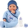 BAYER Babypuppe Hello Baby Boy, Funktionspuppe 46 Cm -Kinderspielzeugladen 4286200 01