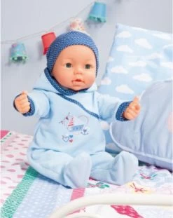 BAYER Babypuppe Hello Baby Boy, Funktionspuppe 46 Cm -Kinderspielzeugladen 4286200 03