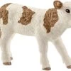 Schleich Farm World 13802 Fleckvieh-Kalb -Kinderspielzeugladen 4662501 01