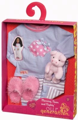Our Generation Schlafanzug Mit Schweinchen Für 46cm Puppen 5 Our Generation Schlafanzug Mit Schweinchen Für 46cm Puppen – Bild 3