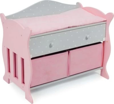 CHIC 2000 Wickeltisch Mit 3 Staufächern Puntos Grey 3 CHIC 2000 Wickeltisch Mit 3 Staufächern Puntos Grey