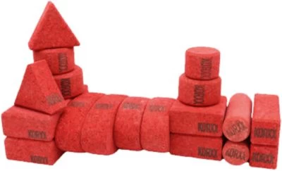 KORXX Korkbausteine Uni Color Mix, 18 Stk. 3 KORXX Korkbausteine Uni Color Mix, 18 Stk.