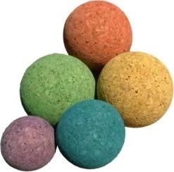 KORXX Korkbausteine 5er Kugel-Set Color