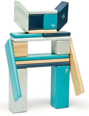 TEGU 5700509 Magnetisches Holzset Blau, 24 Teile 4 TEGU 5700509 Magnetisches Holzset Blau, 24 Teile – Bild 2