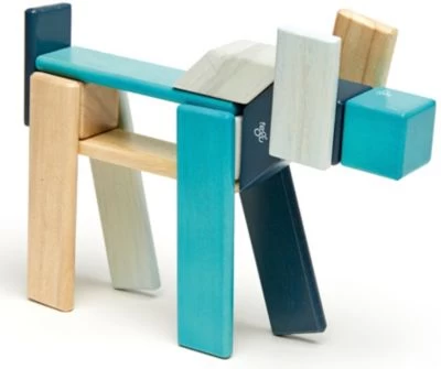 TEGU 5700509 Magnetisches Holzset Blau, 24 Teile 5 TEGU 5700509 Magnetisches Holzset Blau, 24 Teile – Bild 3