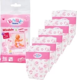 BABY Born® Windeln (5 Stück), Puppenzubehör